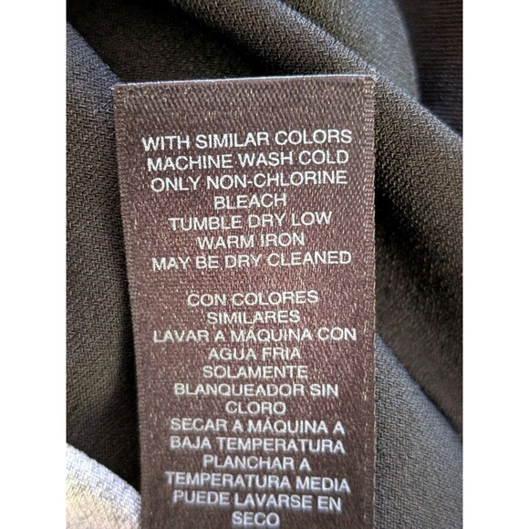 WHBM Tunic Top Womens L Stretch Long Blouse/Mini Dress Multicolor Stripe Classic - Picture 9 of 11